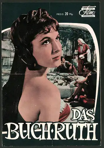 Filmprogramm DNF, Das Buch Ruth, Tom Tryon, Stuart Whitman, Peggy Wood, Regie: Henry Koster