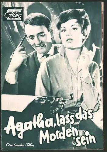 Filmprogramm DNF, Agatha, lass das Morden sein, Johanna von Koczian, Klausjürgen Wussow, Regie: Dietrich Haugk