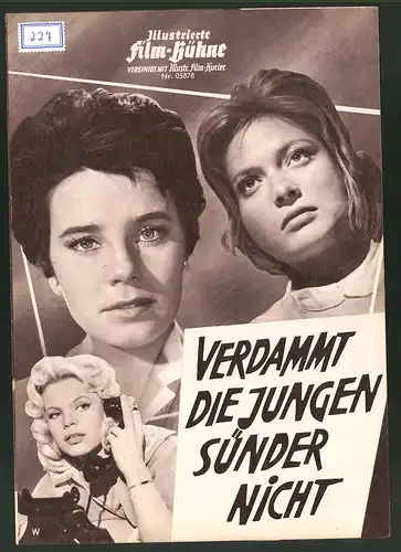 Filmprogramm IFB Nr. 05878, Verdammt die jungen Sünder nicht, Cordula Trantow, Corny Collins, Regie: Hermann Leitner