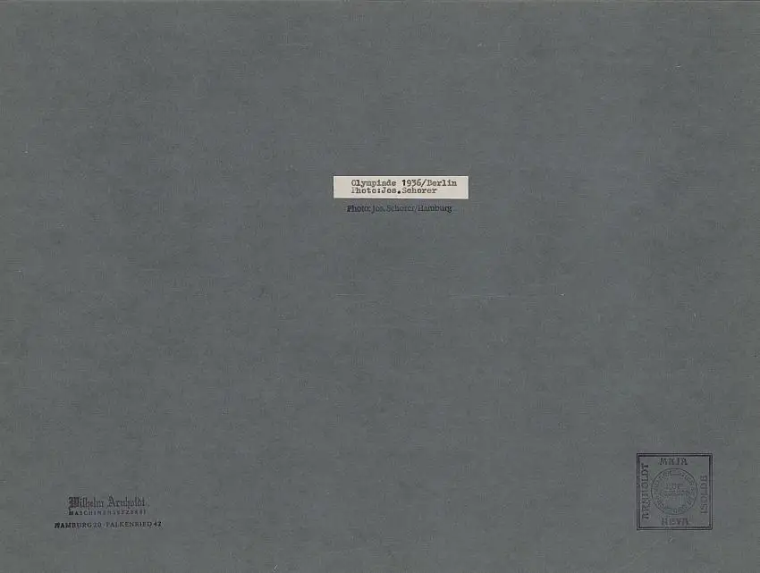 Fotografie Joseph Schorer, Hamburg, Ansicht Berlin, Japanische Fotografen bei Olympia 1936, Grossformat 39 x 29cm 1