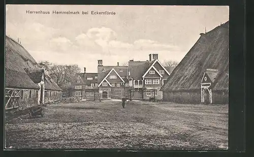 AK Eckernförde, Ansicht vom Herrenhaus Hemmelmark