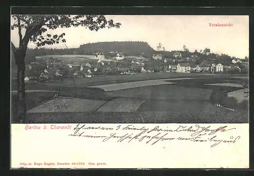 AK Hartha b. Tharandt, Totalansicht