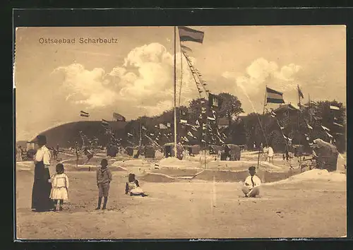 AK Scharbeutz, Strand im Sommer