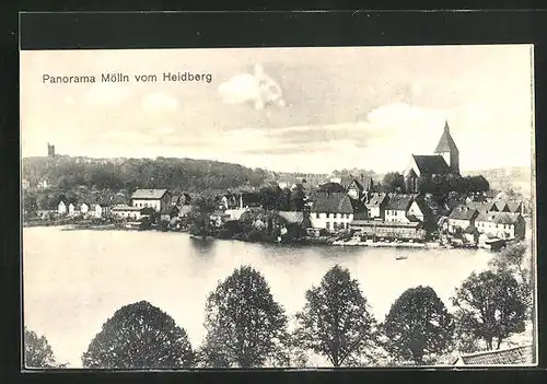 AK Mölln, Ortsansicht vom Heidberg