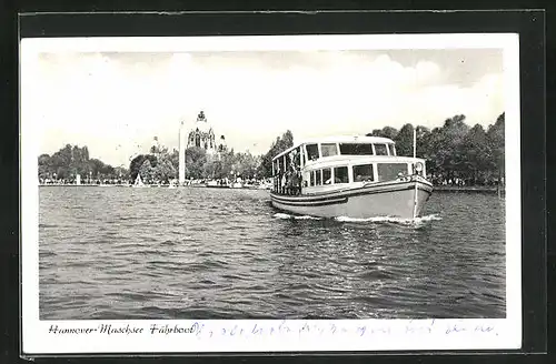 AK Hannover, Maschsee & Fährboot