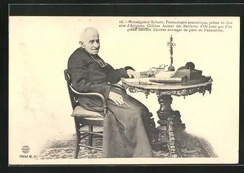 AK Monseigneur Sylvain, Protonotaire apostolique