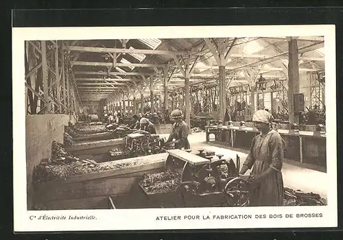 AK Atelier pour la Fabrication des Bois de Brosses, Fabrikarbeiter