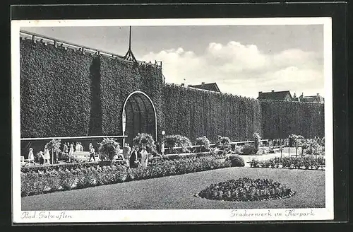 AK Bad Salzuflen, Gradierwerk im Kurpark