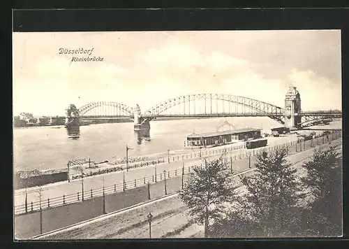 AK Düsseldorf, Rheinbrücke