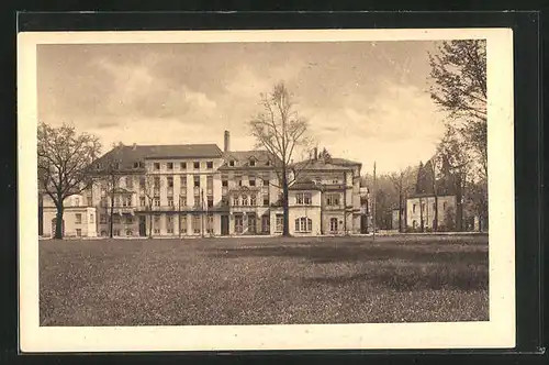 AK Bad Kreischa, Grosses Kurhaus vom Sanatorium