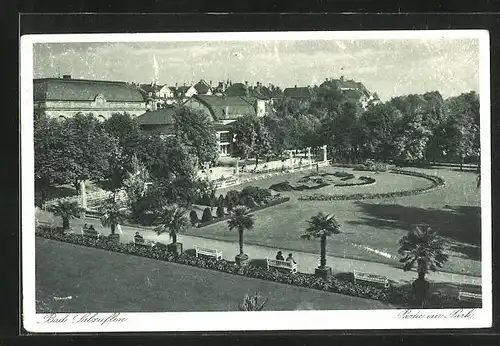 AK Bad Salzuflen, Partie im Park