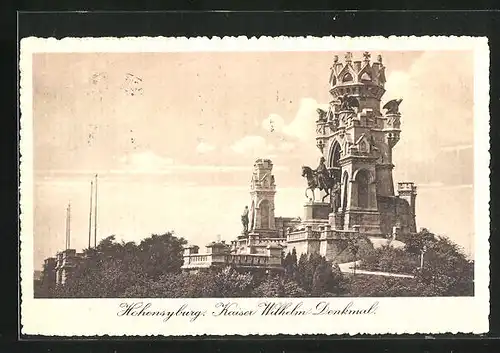AK Hohensyburg, Das Kaiser Wilhelm-Denkmal