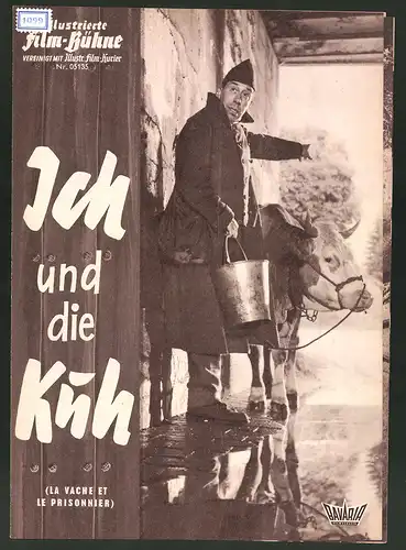Filmprogramm IFB Nr. 05135, Ich und die Kuh, Fernandel, Ellen Schwiers, Ingeborg Schwiers, Regie: Henri Verneuil