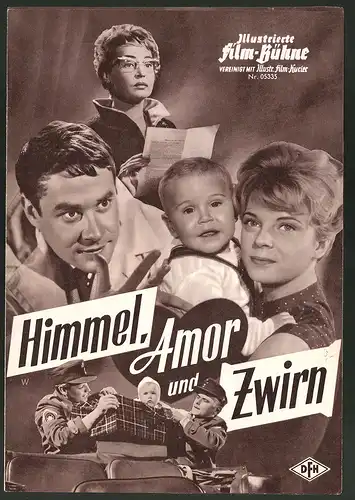 Filmprogramm IFB Nr. 05335, Himmel, Amor und Zwirn, Hartmut Reck, Grit Böttcher, Regie: Ulrich Erfurth
