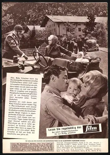Filmprogramm IFB Nr. 05335, Himmel, Amor und Zwirn, Hartmut Reck, Grit Böttcher, Regie: Ulrich Erfurth