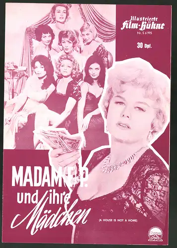Filmprogramm IFB Nr. S 6995, Madam(e) P. und ihre Mädchen, Shelley Winters, Robert Taylor, Regie: Russell Rouse