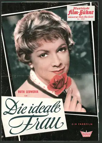Filmprogramm IFB Nr. 4900, Die ideale Frau, Ruth Leuwerick, Martin Benrath, Boy Gobert, Regie: Josef von Baky