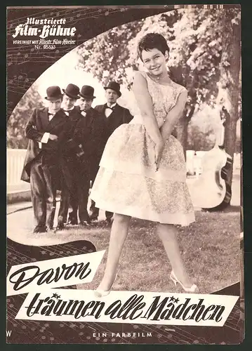 Filmprogramm IFB Nr. 05833, Davon träumen alle Mädchen, Harald Juhnke, Ursula Herking, Regie: Thomas Engel