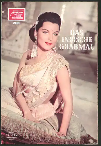 Filmprogramm DNF Nr. 4302, Das indische Grabmal, Debra Paget, Paul Hubschmid, Regie: Fritz Lang