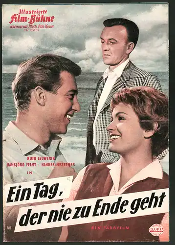 Filmprogramm IFB Nr. 05101, Ein Tag, der nie zu Ende geht, Ruth Leuwerick, Hansjörg Felmy, Regie: Franz P. Wirth