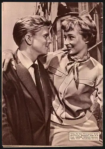 Filmprogramm DNF Nr. 4188, Mit dem Kopf durch die Wand, Hardy Krüger, Sylvia Syms, Regie: Wolf Rilla