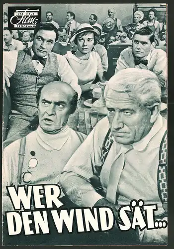 Filmprogramm DNF, Wer den Wind sät..., Spencer Tracy, Fredric March, Regie: Stanley Kramer