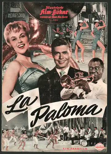 Filmprogramm IFB Nr. 04850, La Paloma, Louis Armstrong, Karlheinz Böhm, Bibi Johns, Regie: Paul Martin