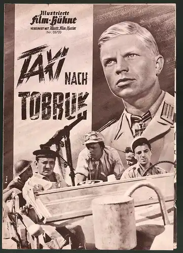 Filmprogramm IFB Nr. 05720, Taxi nach Tobruk, Hardy Krüger, Lino Ventura, Regie: Denys de la Patellière