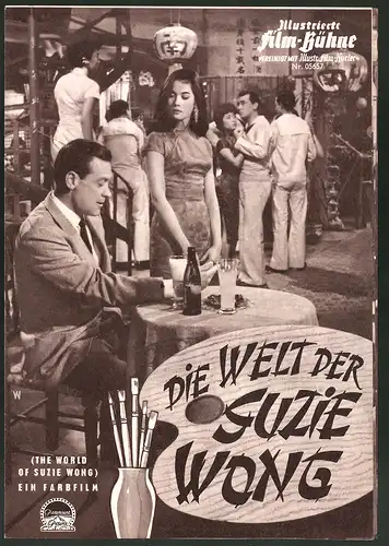 Filmprogramm IFB Nr. 05657, Die Welt der Suzia Wong, William Holden, Nancy Kwan, Regie: Richard Quine