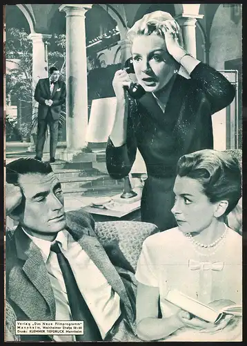 Filmprogramm DNF, Die Krone des Lebens, Gregory Peck, Deborah Kerr, Eddie Albert, Regie: Henry King