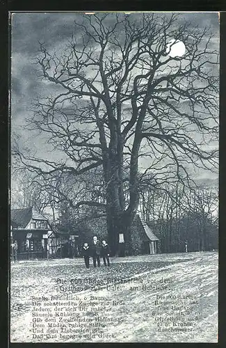 AK Eutin, Uglei-See, Gasthaus zum Uglei