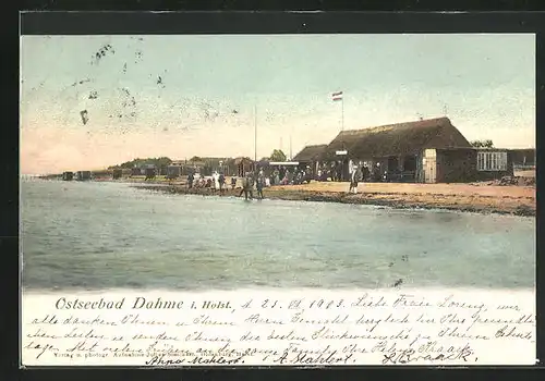 AK Dahme i. H., Strandpartie