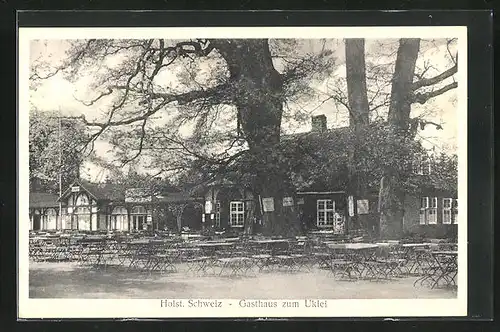 AK Gremsmühlen, Gasthaus zum Uklei