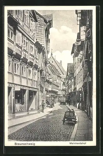 AK Braunschweig, Strassenansicht Meinhardshof