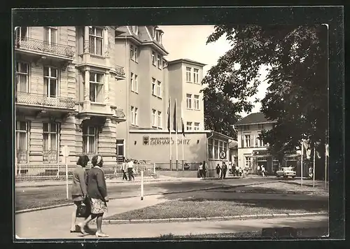 AK Heringsdorf, Erholungsheim Gerhard Opitz