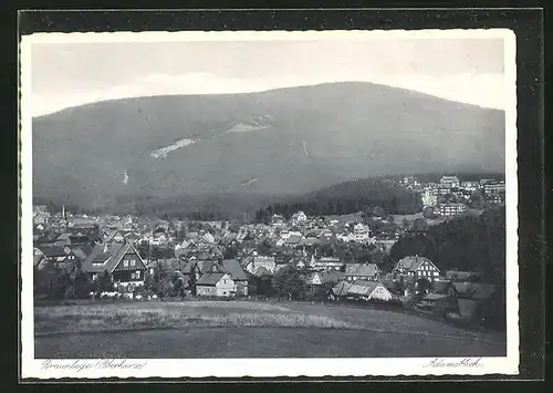 AK Braunlage /Harz, Ortsansicht Adamsblick