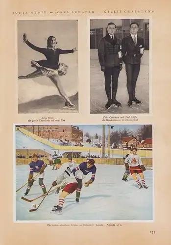 Sammelalbum 200 Bilder, Die Olympischen Spiele in Los Angeles 1932, Eishockey, Hochsprung, Boxen, Bob