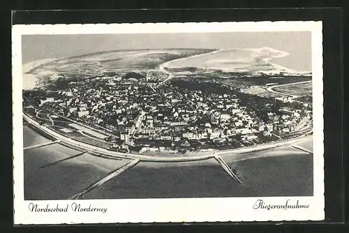 AK Norderney, Fliegeraufnahme