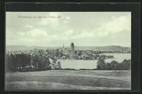 AK Ratzeburg, Ansicht von den drei Linden aus