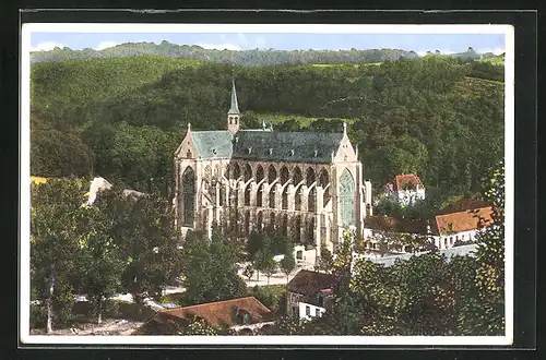 AK Altenberg, Bergischer Dom aus der Vogelperspektive