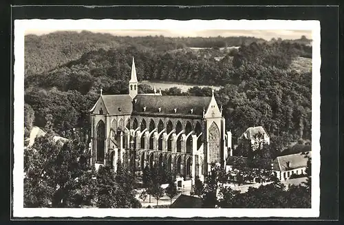 AK Altenberg, Der Bergische Dom aus der Vogelperspektive