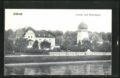 AK Lübeck, Casino mit Bootshaus