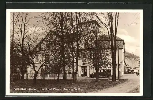 AK Niendorf /Ostsee, Hotel und Pension Seeburg