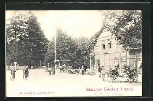 AK Bad Harzburg, Gasthaus Eckerkrug von G. Stünkel