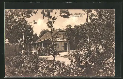 AK Gleschendorf-Klingberg, Land-Gasthaus Hansahöft, Schürsdorfer Fierth