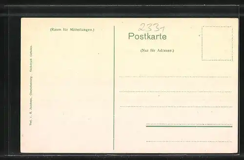 AK Ascheffel, Gasthaus und Aussichtsturm auf dem Aschberg