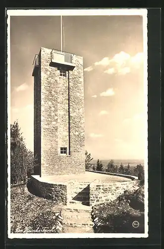 AK Hainewalde, Dr. Heinke-Turm auf dem Breiteberg