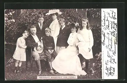 AK President Roosevelt and Family, Präsident der USA
