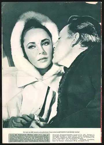 Filmprogramm IFB Nr. S 6580, Hotel International, Elizabeth Taylor, Richard Burton, Regie: Anthony Asquith