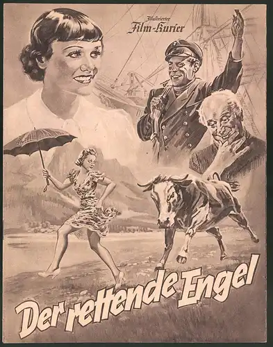 Filmprogramm IFK Nr. 3067, Der rettende Engel, Sepp Rist, Carla Rust, Grethe Weiser, Regie: Ferdinand Dörfler